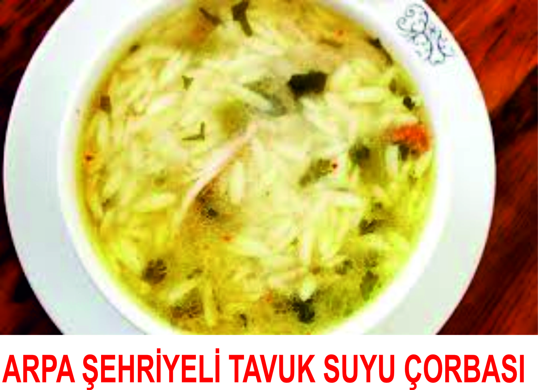 Arpa Şehriyeli Tavuk Suyu